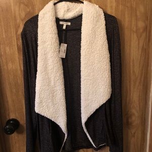 Maurice’s Sherpa lined throw over